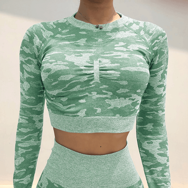 Camouflage Seamless Top