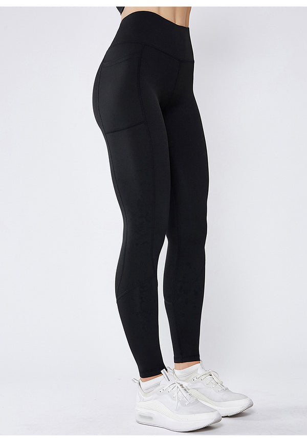 Yoga-Fit Pants With Pockets