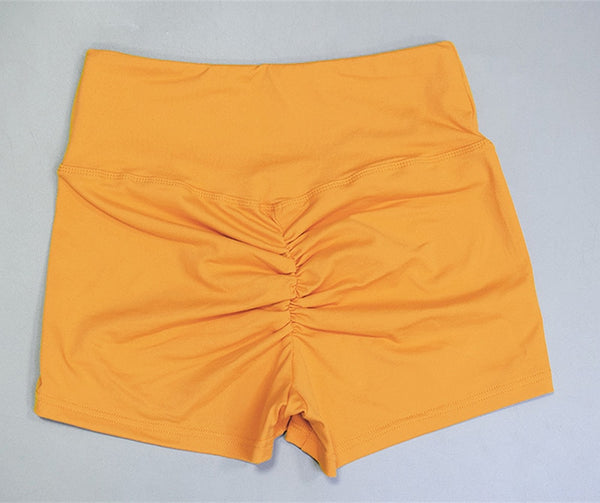 High Waist Yoga Scrunch Butt Shorts